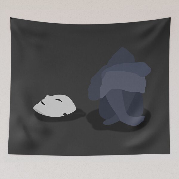 Item preview, Taking Off the Happy Mask designed and sold by shindeku.