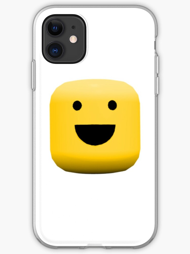Happy Roblox Noob Iphone Case Cover By Inoobe Redbubble