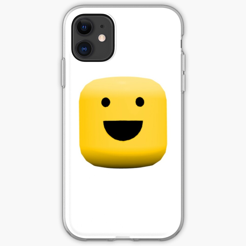 Happy Roblox Noob Iphone Case Cover By Inoobe Redbubble - roblox noob clothing redbubble