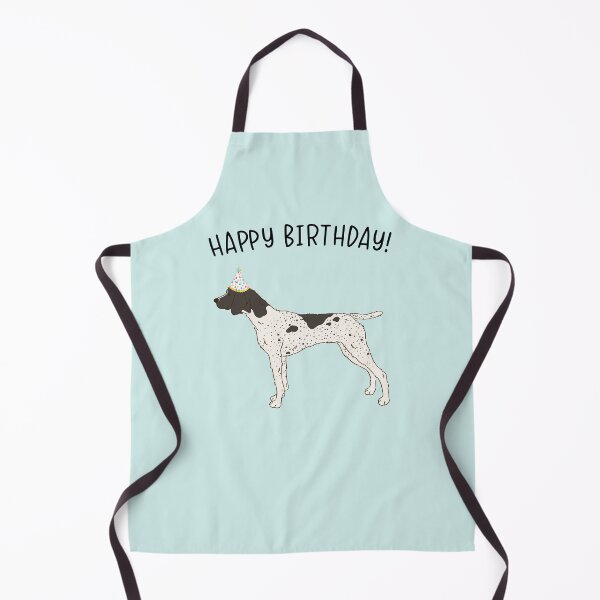 Item preview, Black GSP German Shorthaired Pointer Dog Happy Birthday designed and sold by thepawster.