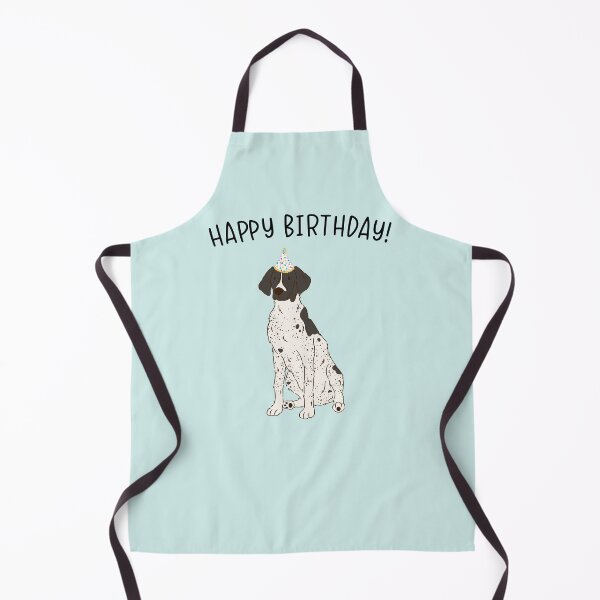 Item preview, Black GSP German Shorthaired Pointer Dog Happy Birthday designed and sold by thepawster.