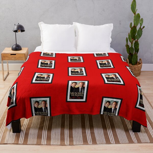 Item preview, #1 Midsomer Fan (on Red) designed and sold by PawsitiveMum3.