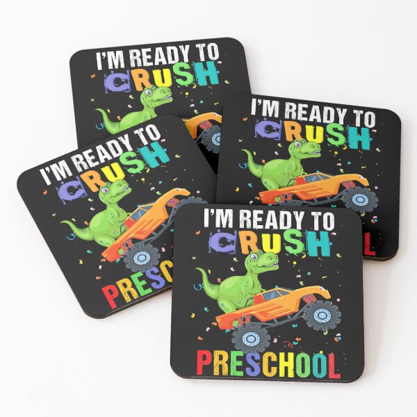 Item preview, Kids I'm Ready To Crush Pre-k Dinosaur Back To School T Rex designed and sold by HelgaSchwarz.
