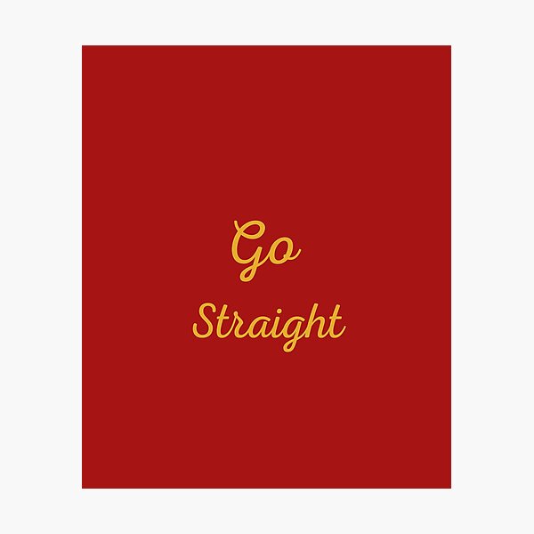 Item preview, Go straight - امشي علي طول designed and sold by Himarooma.