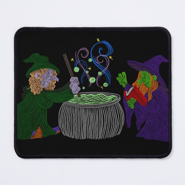 Item preview, Witches cauldron line art designed and sold by Cailleachh.