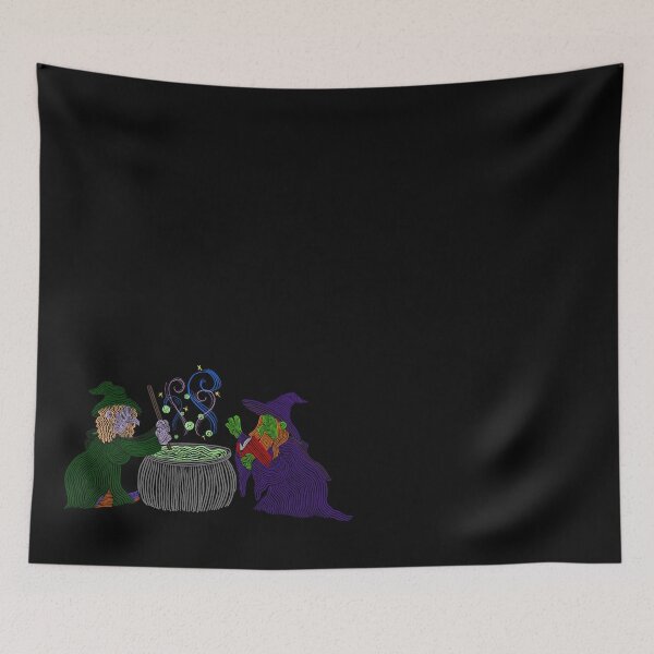 Item preview, Witches cauldron line art designed and sold by Cailleachh.