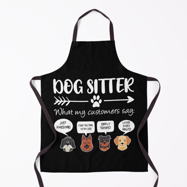 Item preview, Dog Sitter What My Customers Say Funny Dog Faces designed and sold by DNW-art.