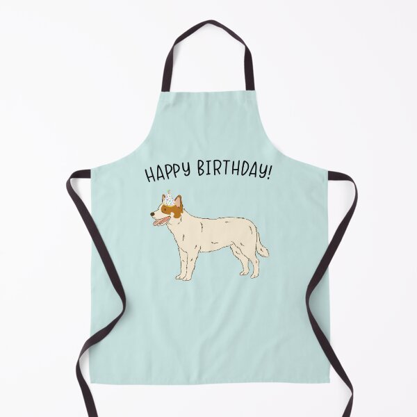 Item preview, Red Heeler Australian Cattle Dog Happy Birthday designed and sold by thepawster.