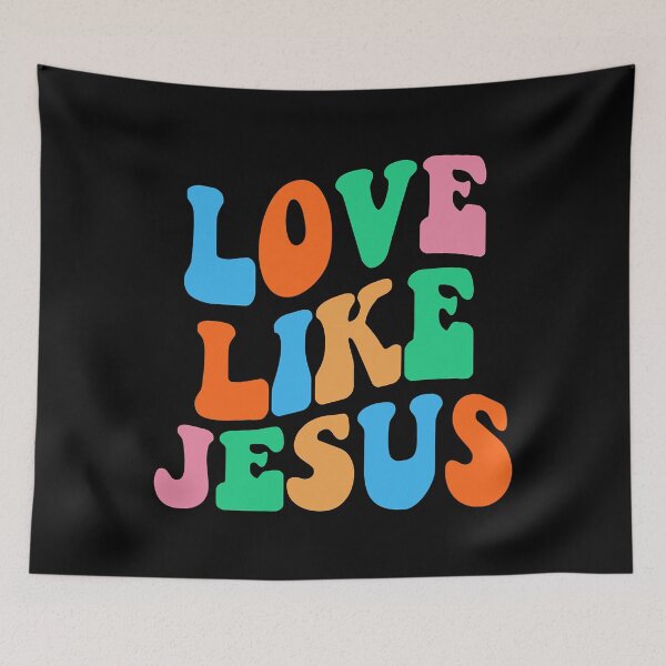 Item preview, Love Like Jesus designed and sold by HelgaSchwarz.