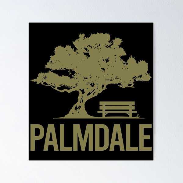 Item preview, Bench And Tree Palmdale designed and sold by nguyentanshop.