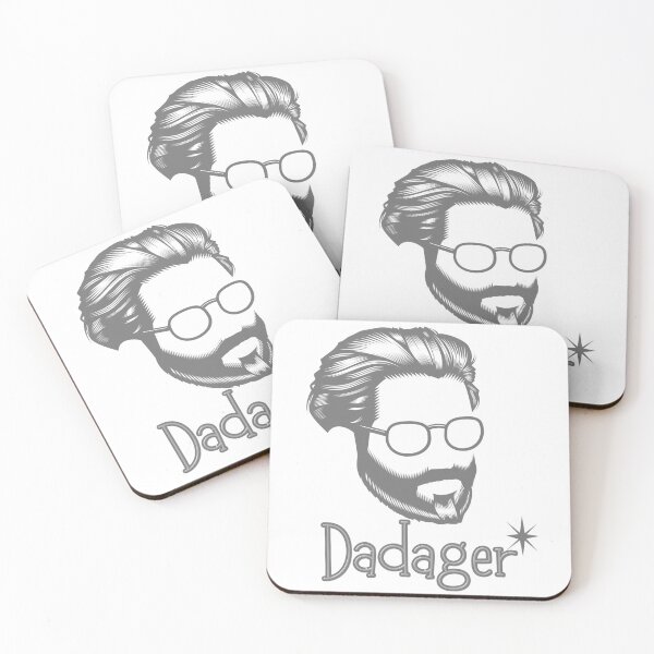 Item preview, The Hipster Hollywood Dadager  designed and sold by Wearablepsa.
