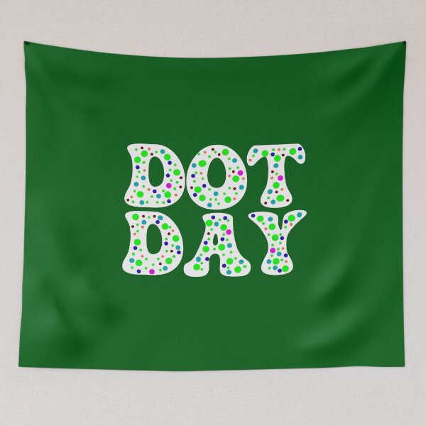 Item preview, Dot day green designed and sold by vibeno1.