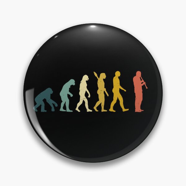 Item preview, Clarinet Funny Evolution of Man designed and sold by rafaeltto.