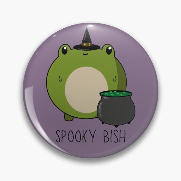 Item preview, Spooky Bish Frog designed and sold by toadsforall.