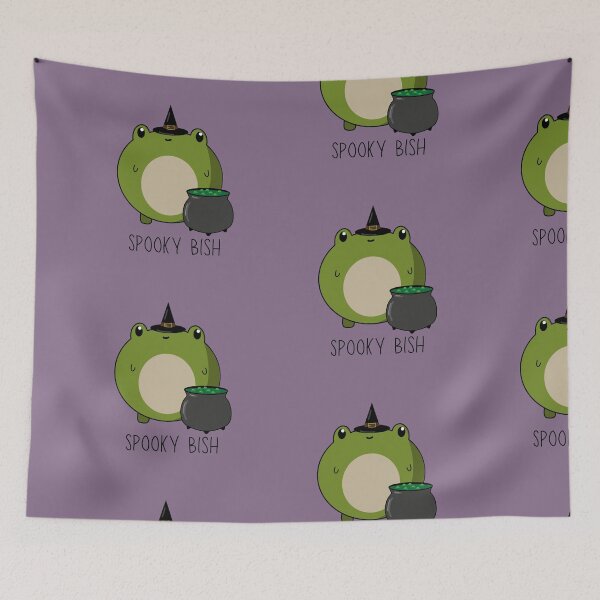 Item preview, Spooky Bish Frog designed and sold by toadsforall.