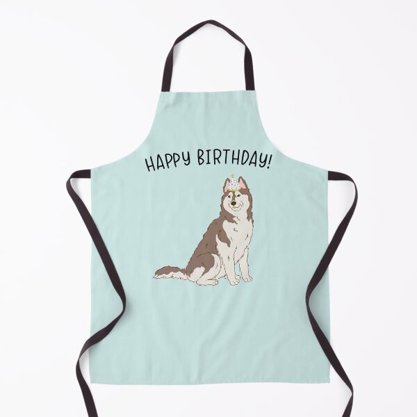 Item preview, Copper Siberian Husky Huskies Dog Happy Birthday designed and sold by thepawster.