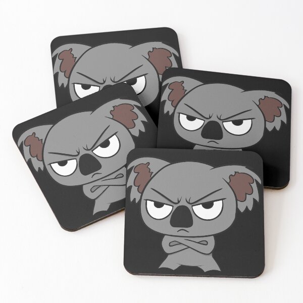 Item preview, Cartoon Angry Koala collection - Hogarth Arts designed and sold by HogarthArts.