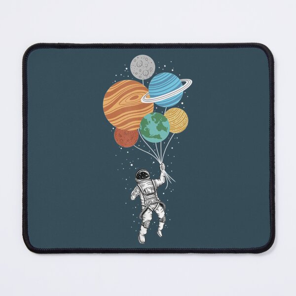 Item preview, Astronaut holding Planet Balloons Solar  designed and sold by LianaGlynn.