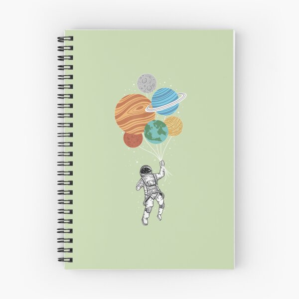 Item preview, Astronaut holding Planet Balloons Solar  designed and sold by LianaGlynn.