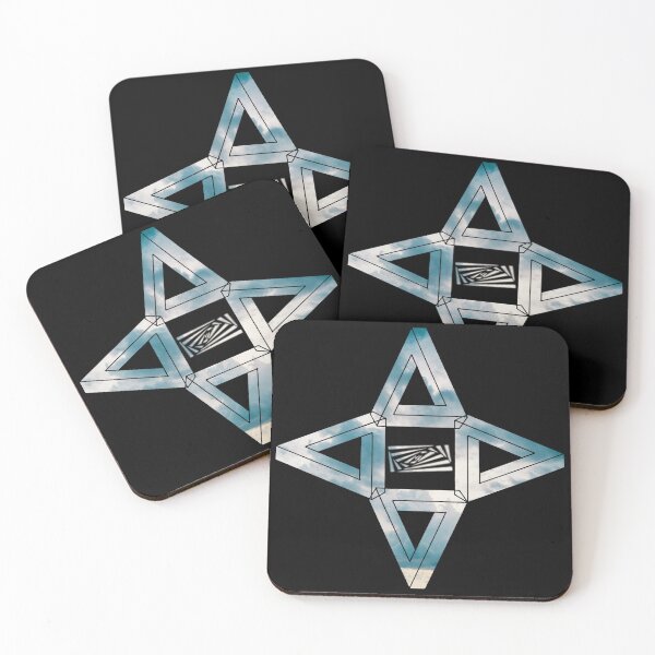 Item preview, Cloudy Triangle Me Impressed Star designed and sold by createVisions.