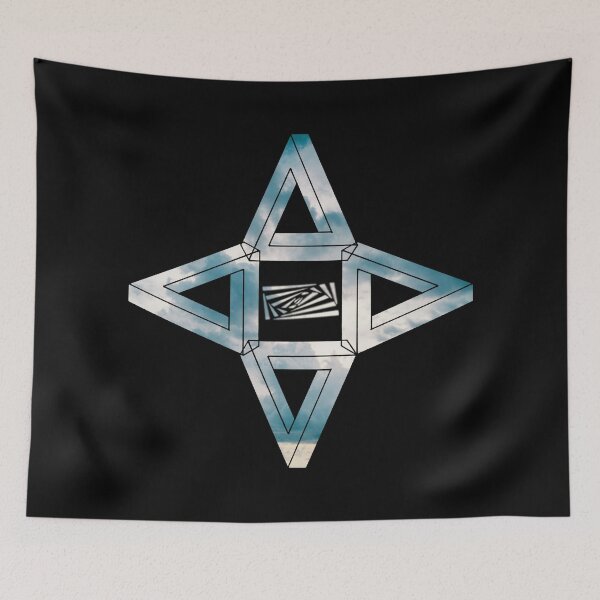 Item preview, Cloudy Triangle Me Impressed Star designed and sold by createVisions.
