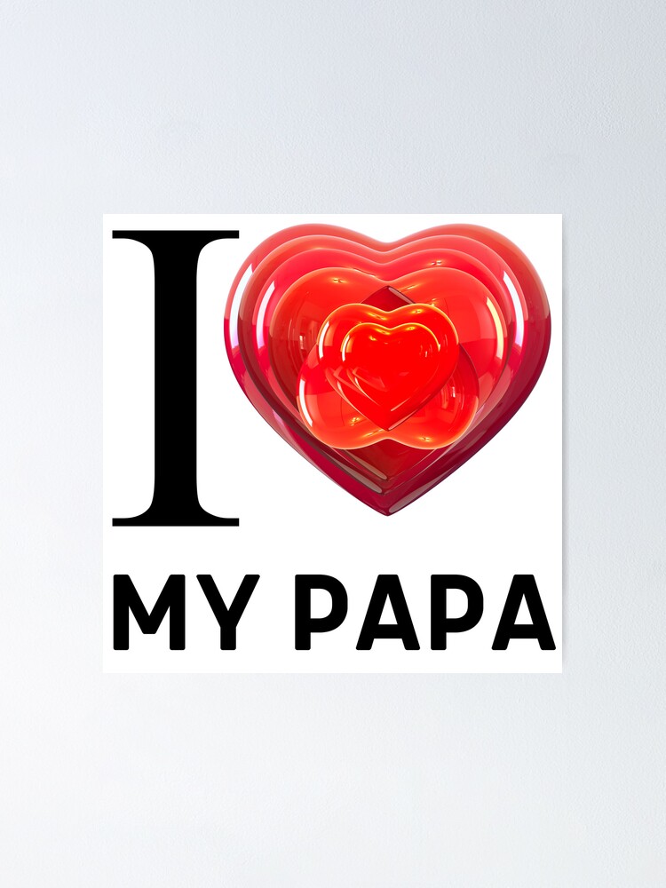 I love you papa Stock Vector Images - Alamy