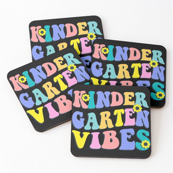 Item preview, Kindergarten Vibes First Day Back to School Teacher Students designed and sold by HelgaSchwarz.
