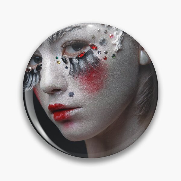 Item preview, girl with a white hair designed and sold by FacesStudioUA.