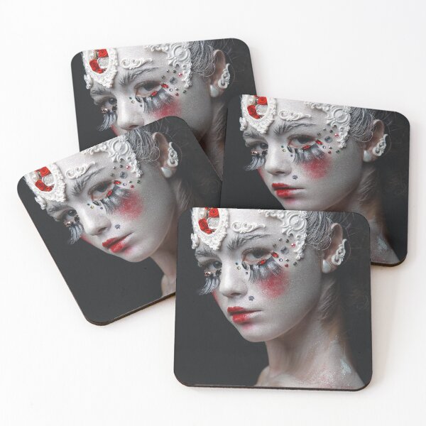 Item preview, girl with a white hair designed and sold by FacesStudioUA.
