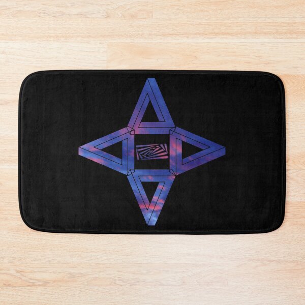 Item preview, Dark Red Blue Sky Triangle Me Impressed Star designed and sold by createVisions.