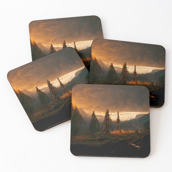 Item preview, Sunset in the Wilderness #3 designed and sold by endage.