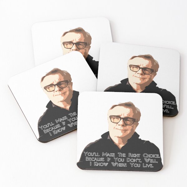 Item preview, You'll make the right choice, because if you don't, well, I know where you live - teddy designed and sold by PrintPhrases.