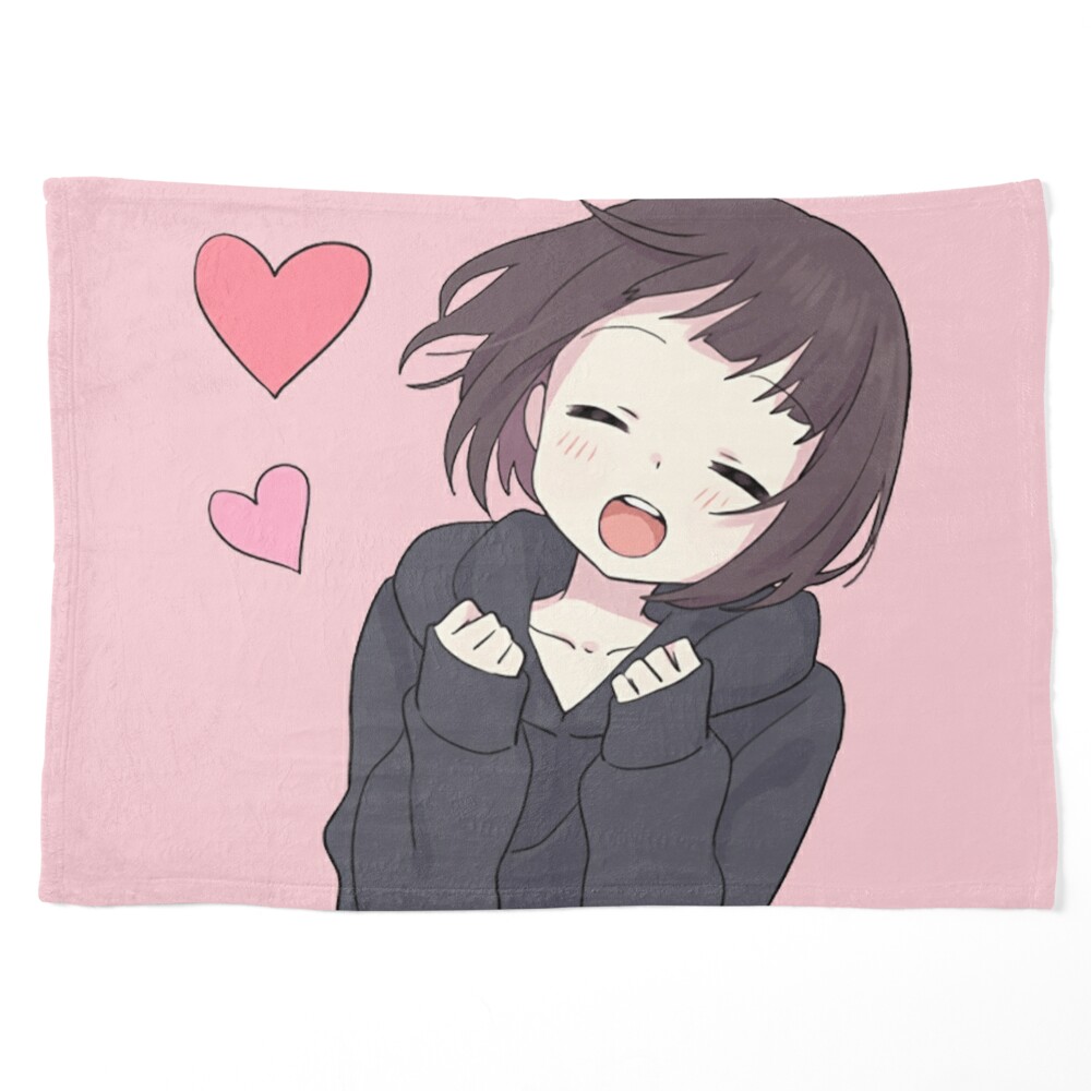 Menhera chan peeker - Peeking anime girl Magnet for Sale by giftycat