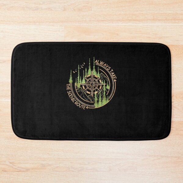 Item preview, Always Take The Scenic Route Camping Travel Adventure designed and sold by nedrae.