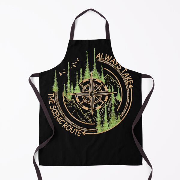 Item preview, Always Take The Scenic Route Camping Travel Adventure designed and sold by nedrae.