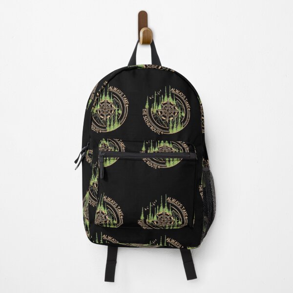 Item preview, Always Take The Scenic Route Camping Travel Adventure designed and sold by nedrae.