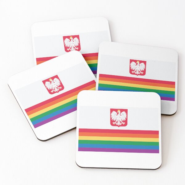 Item preview, Polonia [banderas del arco iris] designed and sold by lazarusheart.