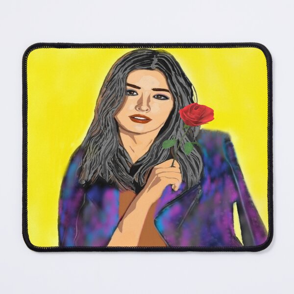 Item preview, Fashion Beauty Gorgeous, Glamorous Woman Holds Red Rose designed and sold by Dolieart.