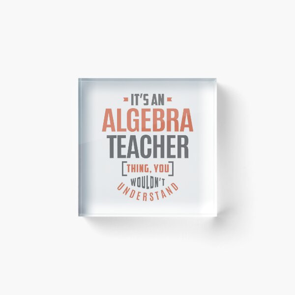 Artikelvorschau, Algebra-Lehrer entworfen und verkauft von cidolopez.