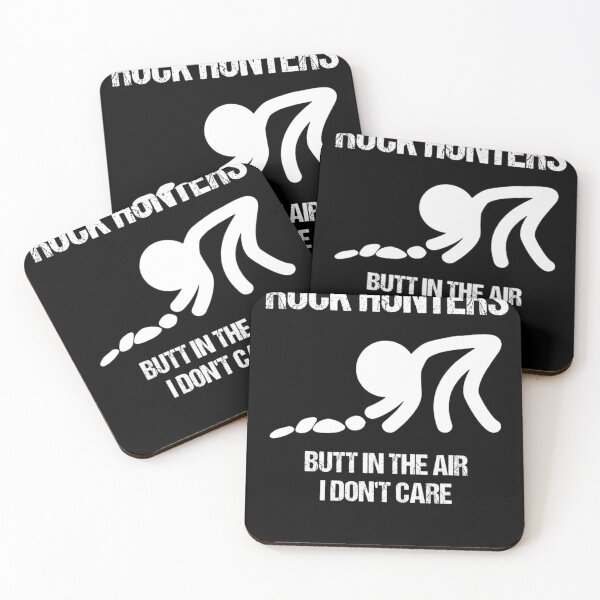 Item preview, Funny Rock Hunters Butt In The Air Don't Care  designed and sold by nedrae.