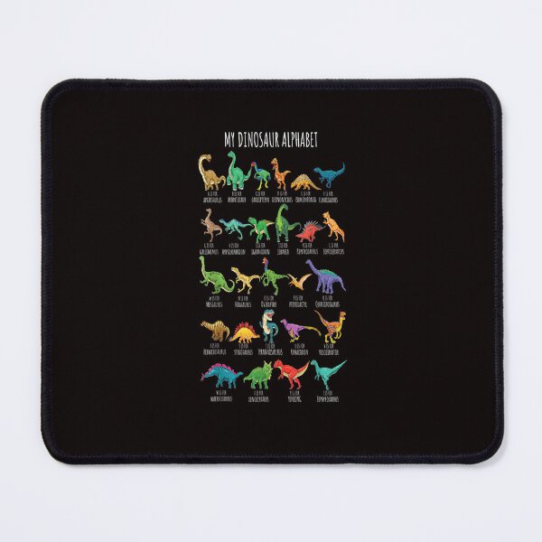 Item preview, Types Of Dinosaurs Alphabet A-Z ABC Dino Identification designed and sold by MaryMaster.