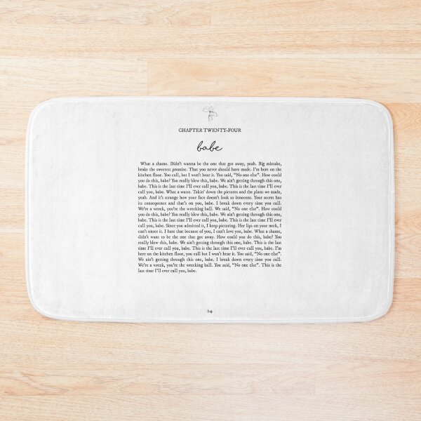 Item preview, Babe Lyrics     designed and sold by Versographys.