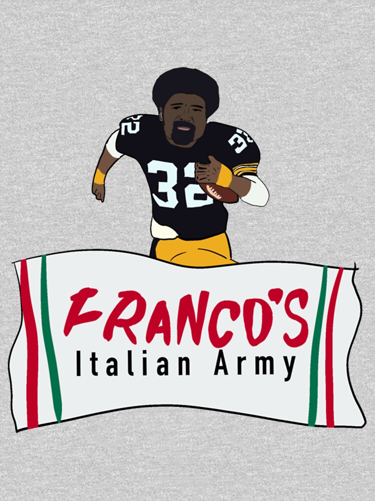 Pittsburgh Steelers Franco's Italian Army Franco Harris Flag –  CounterCultureClothingCompany