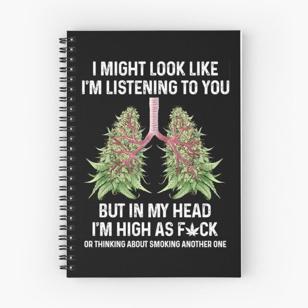 Item preview, Cannabis Lung I Might Look Like I_m Listening To You designed and sold by Versographys.