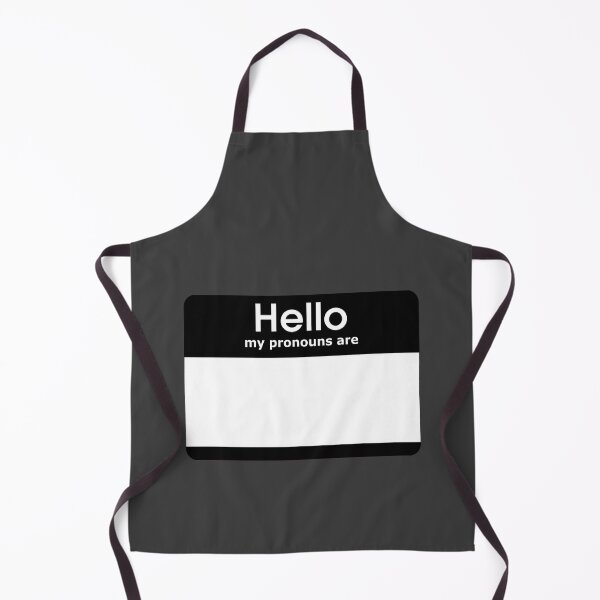 Item preview, Hello My Pronouns Are BLANK Black designed and sold by everything4eva.