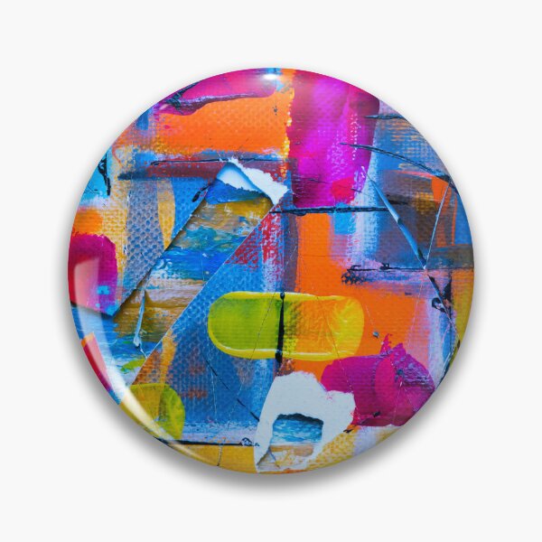 Item preview, Modern Colorful Abstract Mural Art designed and sold by JoyforU.