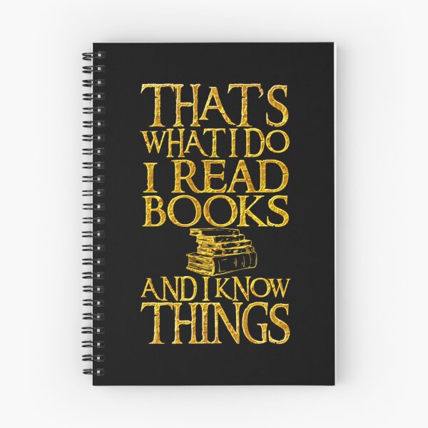 Item preview, That_s What I Do I Read Books And I Know Things For Book Lovers designed and sold by Versographys.