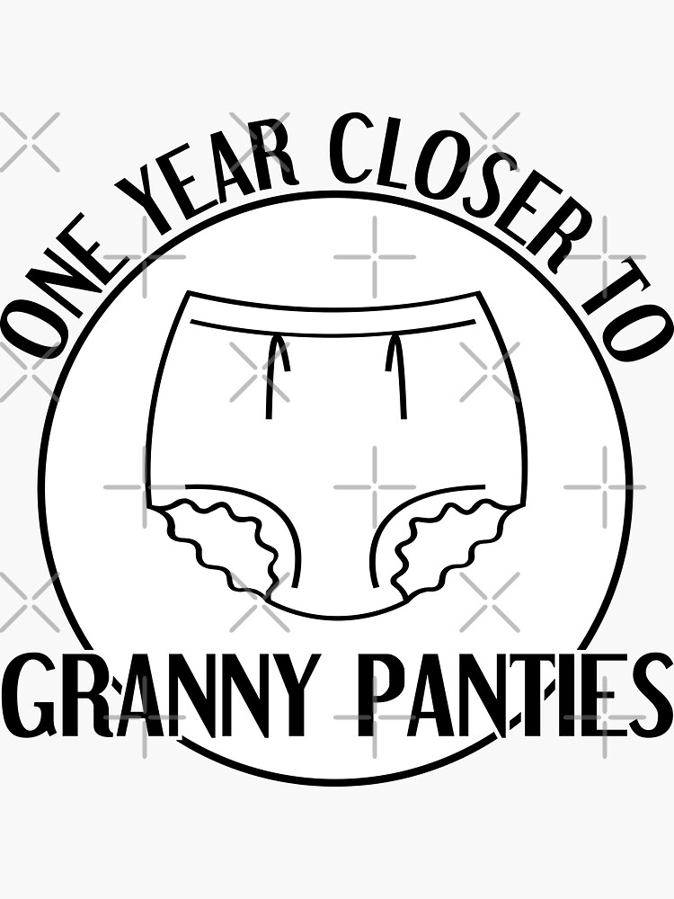 Granny Panties Art Print by Elise.Whatever
