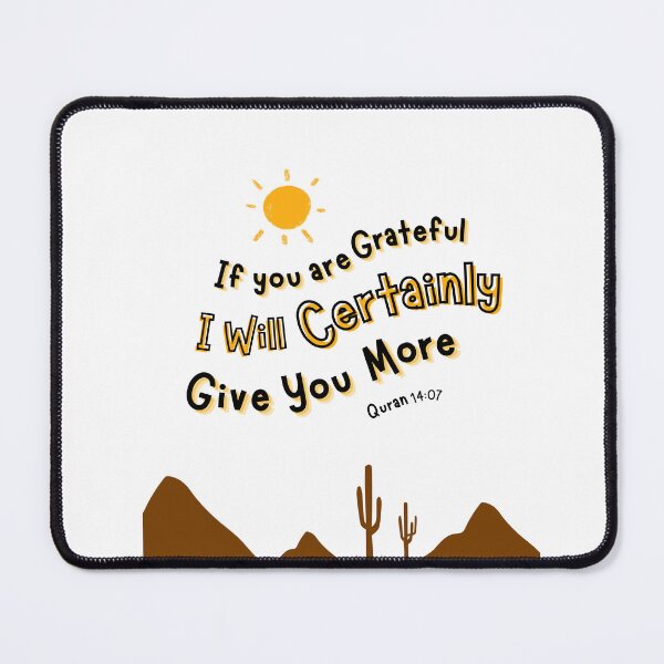Item preview, Quran Verse Design: If you are grateful i will certainly give you more, quran wall art,quran in english designed and sold by spaceopy.