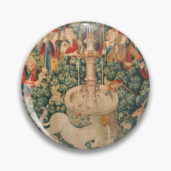 Item preview, 2. The Unicorn Purifies Water (from the Unicorn Tapestries) (1495-1505) designed and sold by unsung.art [].